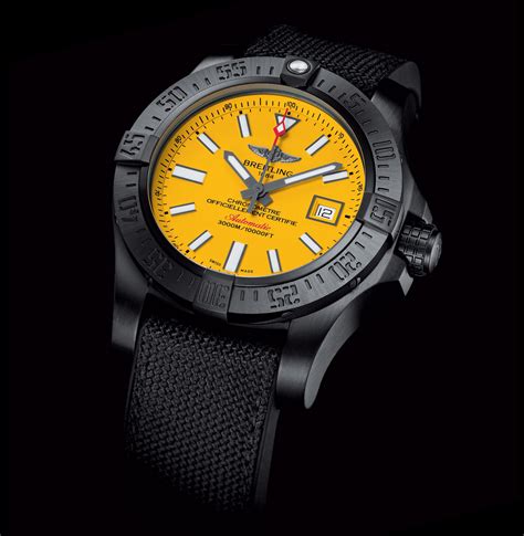 breitling seawolf chrono black|breitling avenger seawolf bracelet.